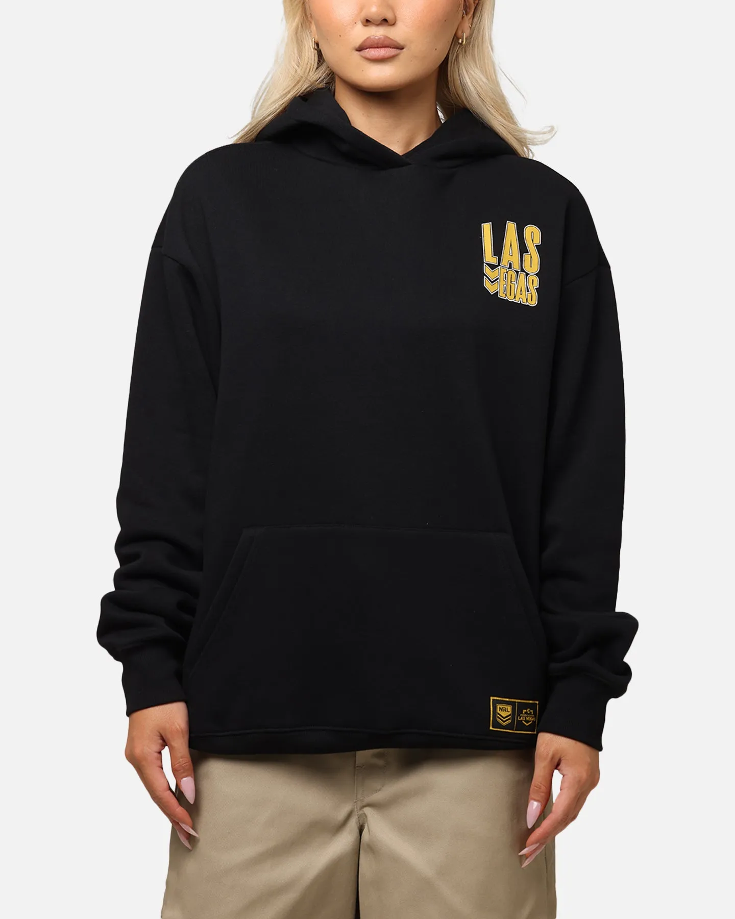 Bleacher Athletic NRL 2025 Las Vegas Round Hoodie Black sold by Culture Kings product image thumbnail 2