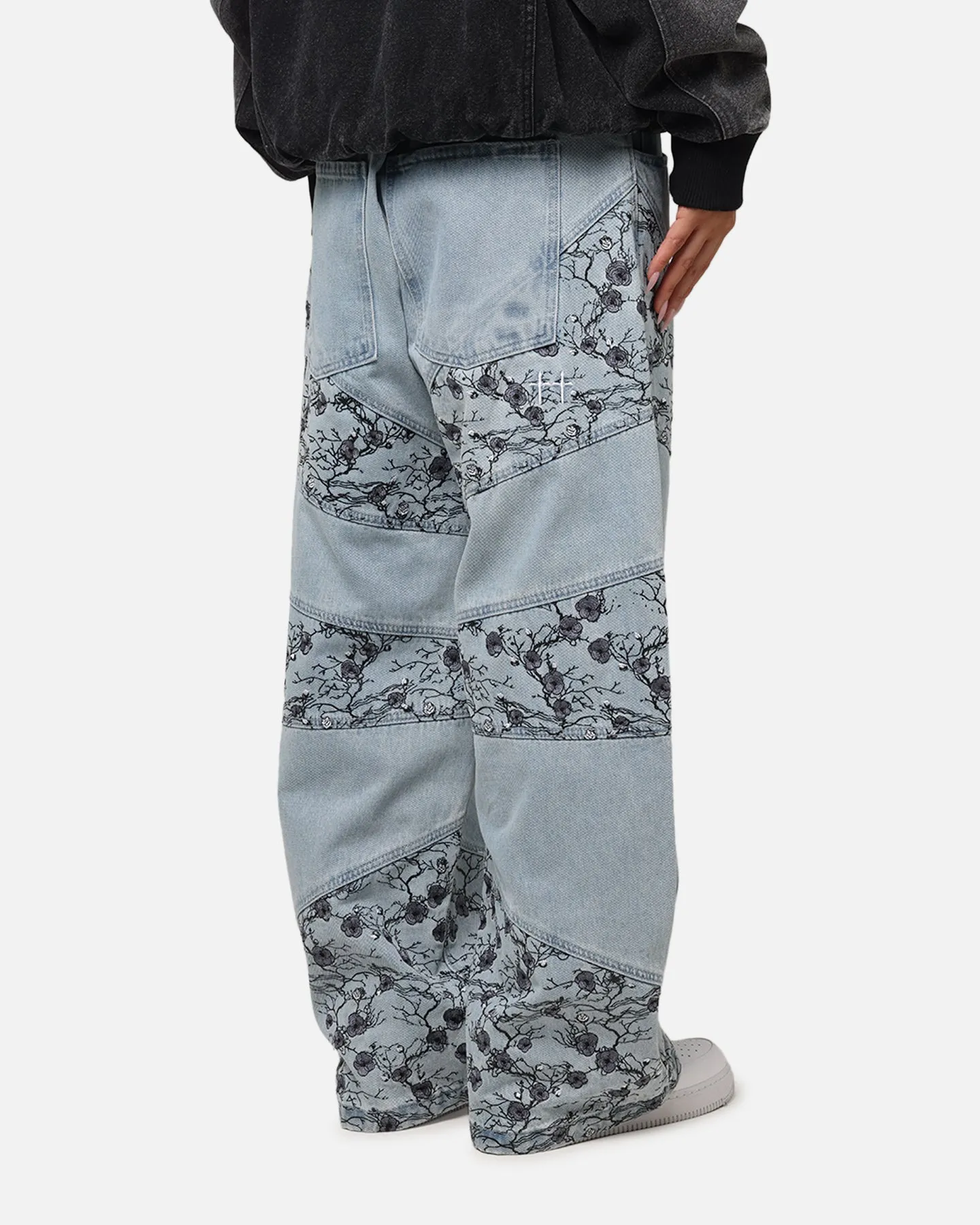 Saint Morta Amplus Poison Ivy Panel Jeans Mid Blue sold by Culture Kings product image thumbnail 5