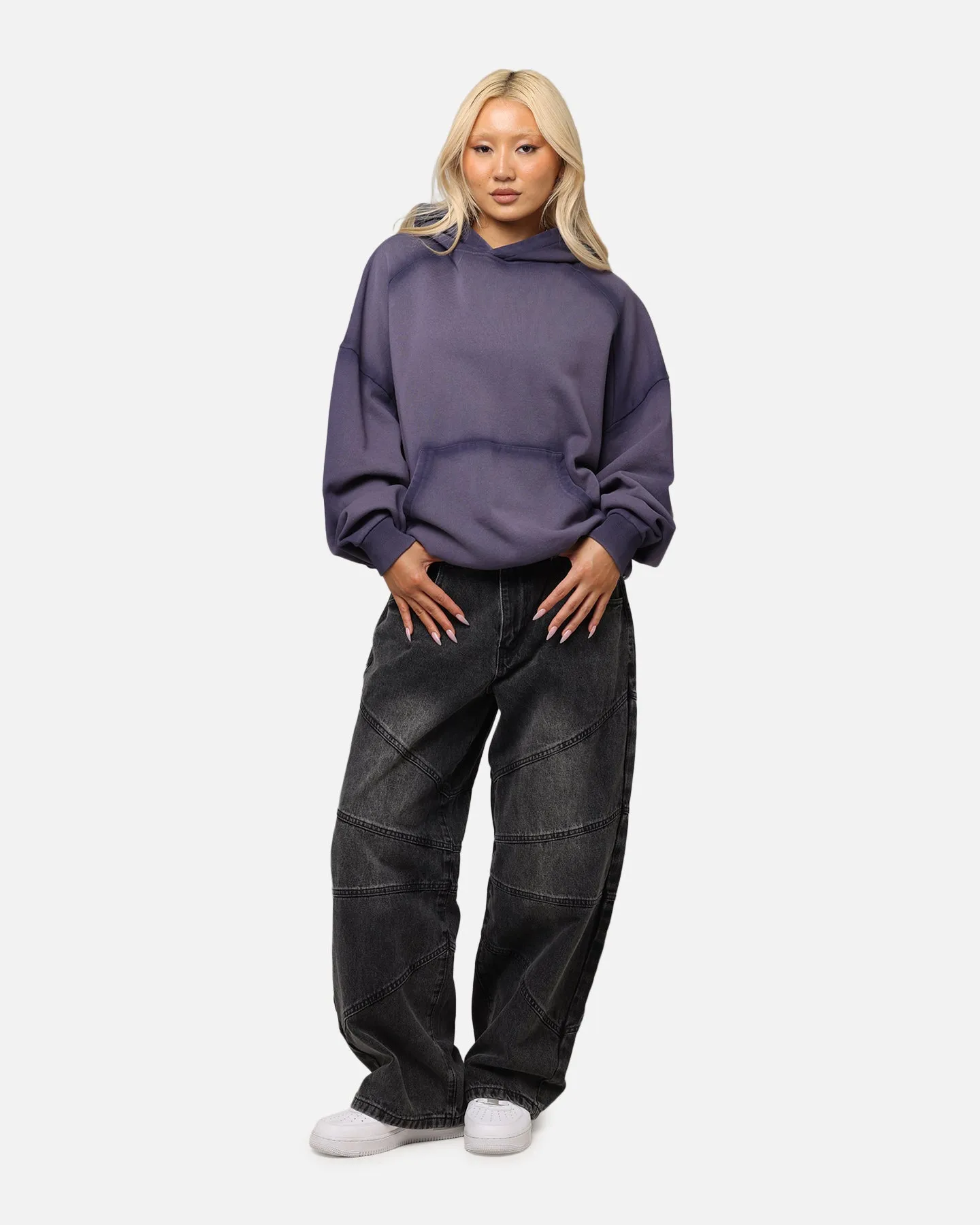 Saint Morta Contrast Wash Hoodie Purple sold by Culture Kings product image thumbnail 2