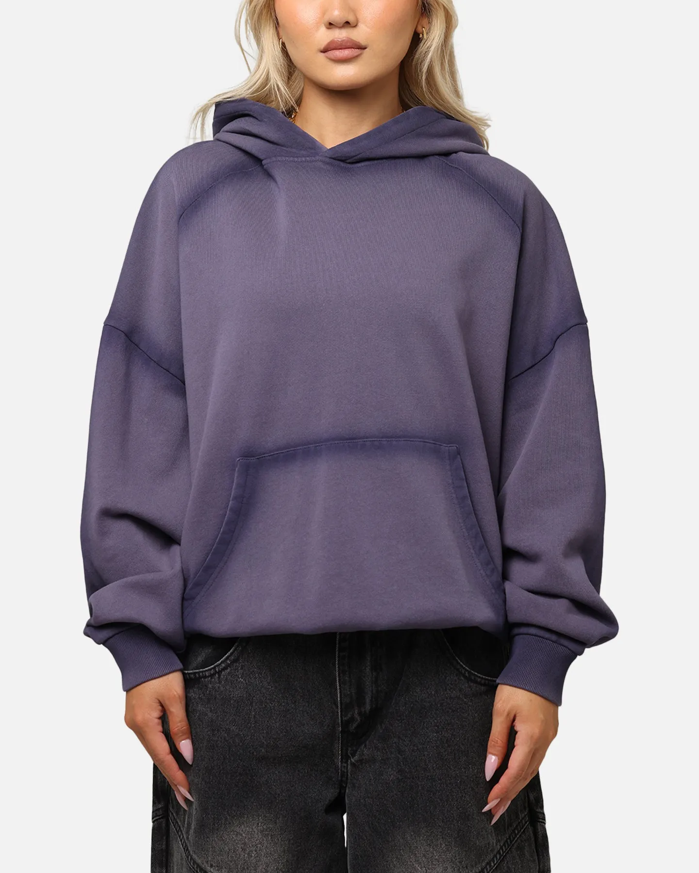Saint Morta Contrast Wash Hoodie Purple sold by Culture Kings