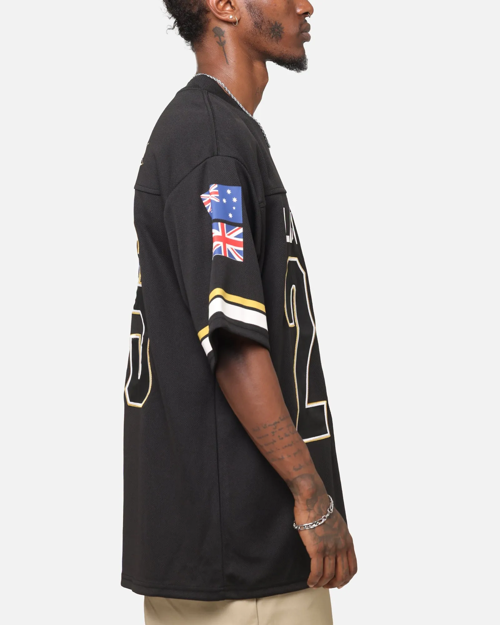 Bleacher Athletic NRL 2025 Las Vegas Round Grid Iron T-Shirt Black sold by Culture Kings product image thumbnail 5