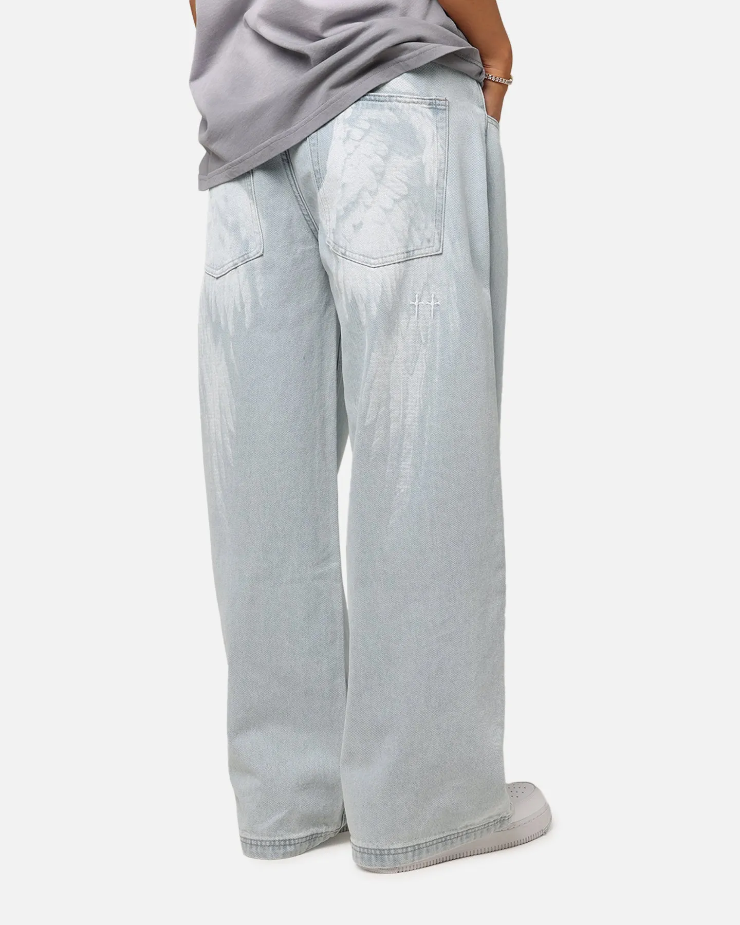 Saint Morta Amplus Afterlife Jeans Superwash Blue sold by Culture Kings