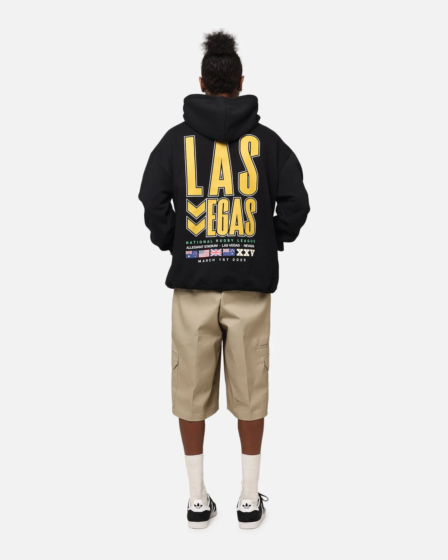 Bleacher Athletic NRL 2025 Las Vegas Round Hoodie Black sold by Culture Kings product image thumbnail 3