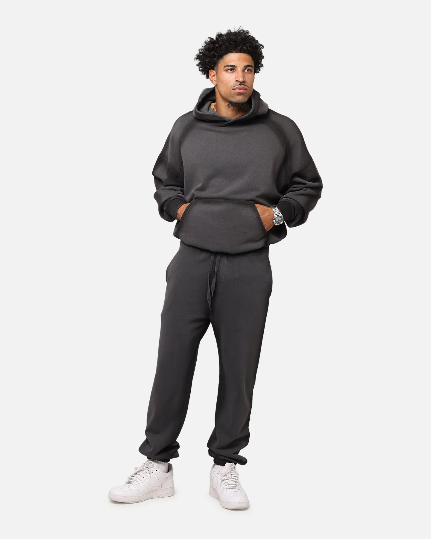 Saint Morta Contrast Wash Hoodie Black Wash sold by Culture Kings product image thumbnail 3