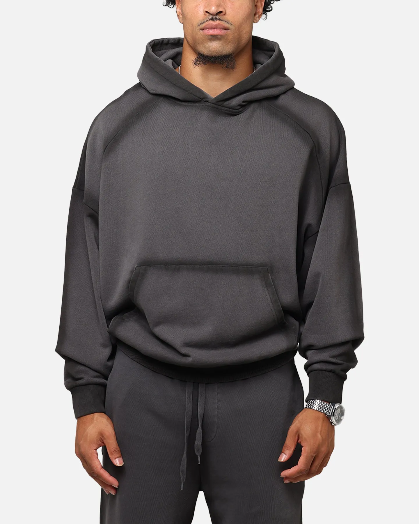 Saint Morta Contrast Wash Hoodie Black Wash sold by Culture Kings