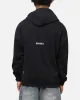 Saint Morta Gothic Distressed Zip Hoodie Black sold by Culture Kings