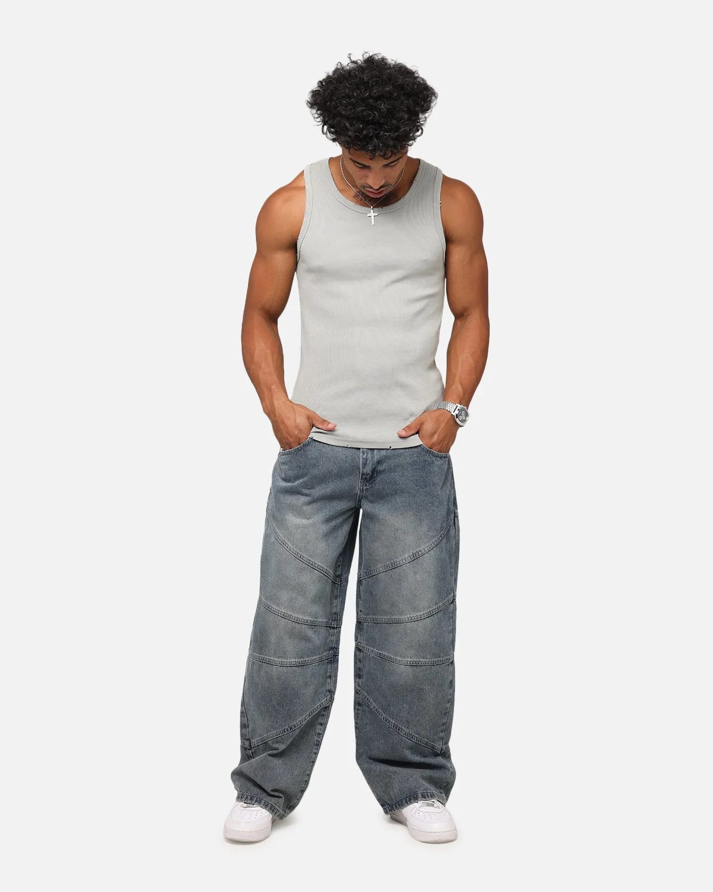 Saint Morta Amplus Armoury Jeans Dirty Denim sold by Culture Kings product image thumbnail 2