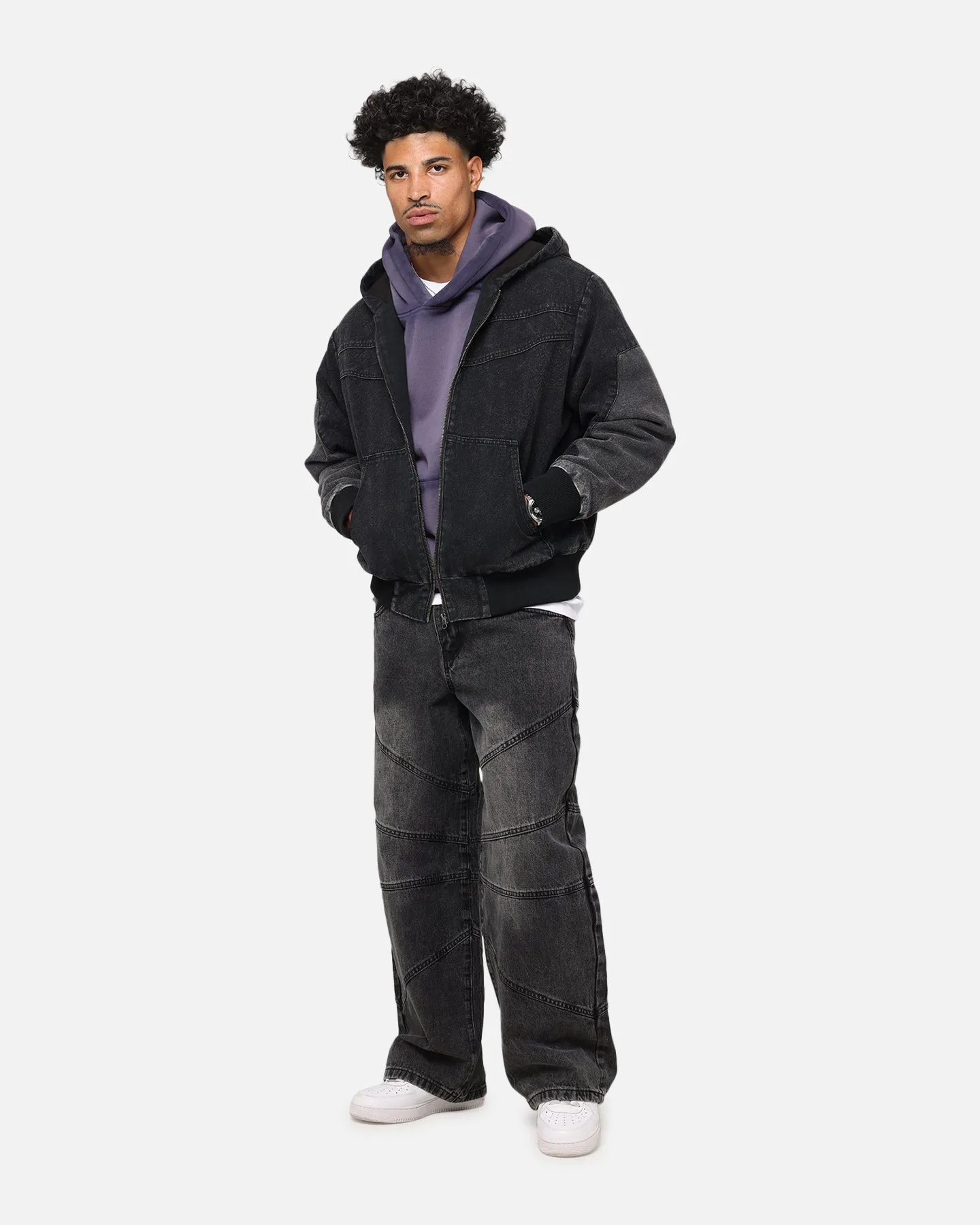 Saint Morta Amplus Armoury Jeans Black Shadow sold by Culture Kings product image thumbnail 2