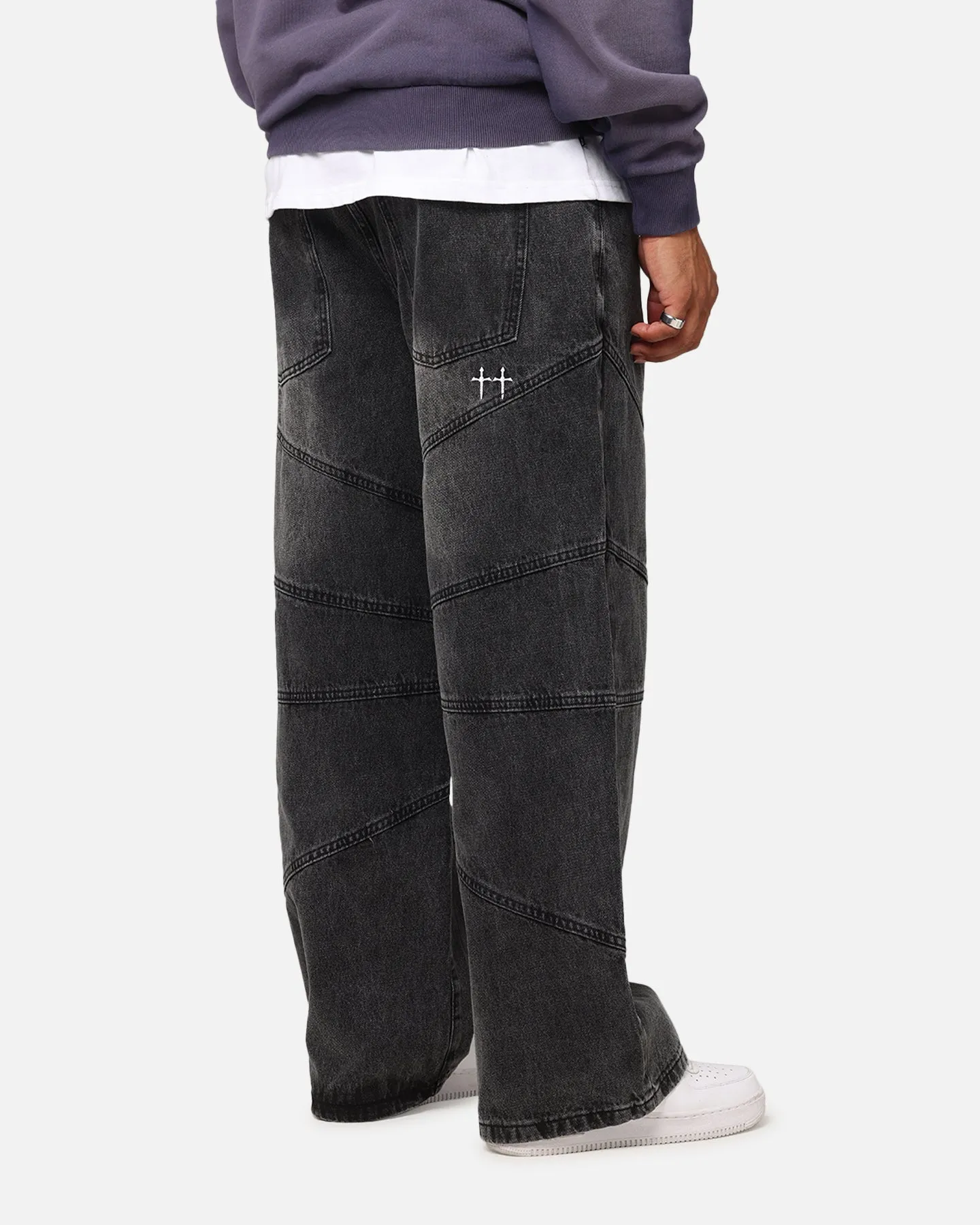 Saint Morta Amplus Armoury Jeans Black Shadow sold by Culture Kings product image thumbnail 5