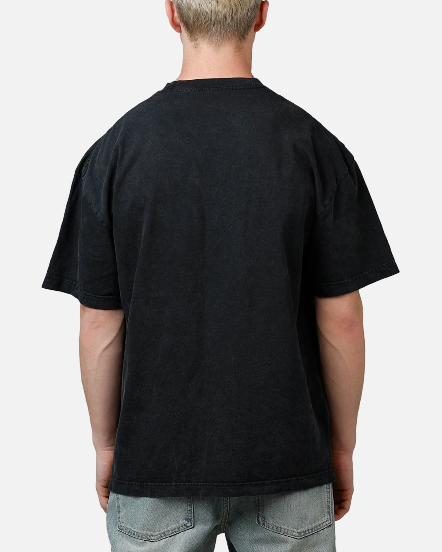 Goat Crew Marvel Fantastic Four Human Torch Fire Vintage T-Shirt Black Acidwash sold by Culture Kings product image thumbnail 2