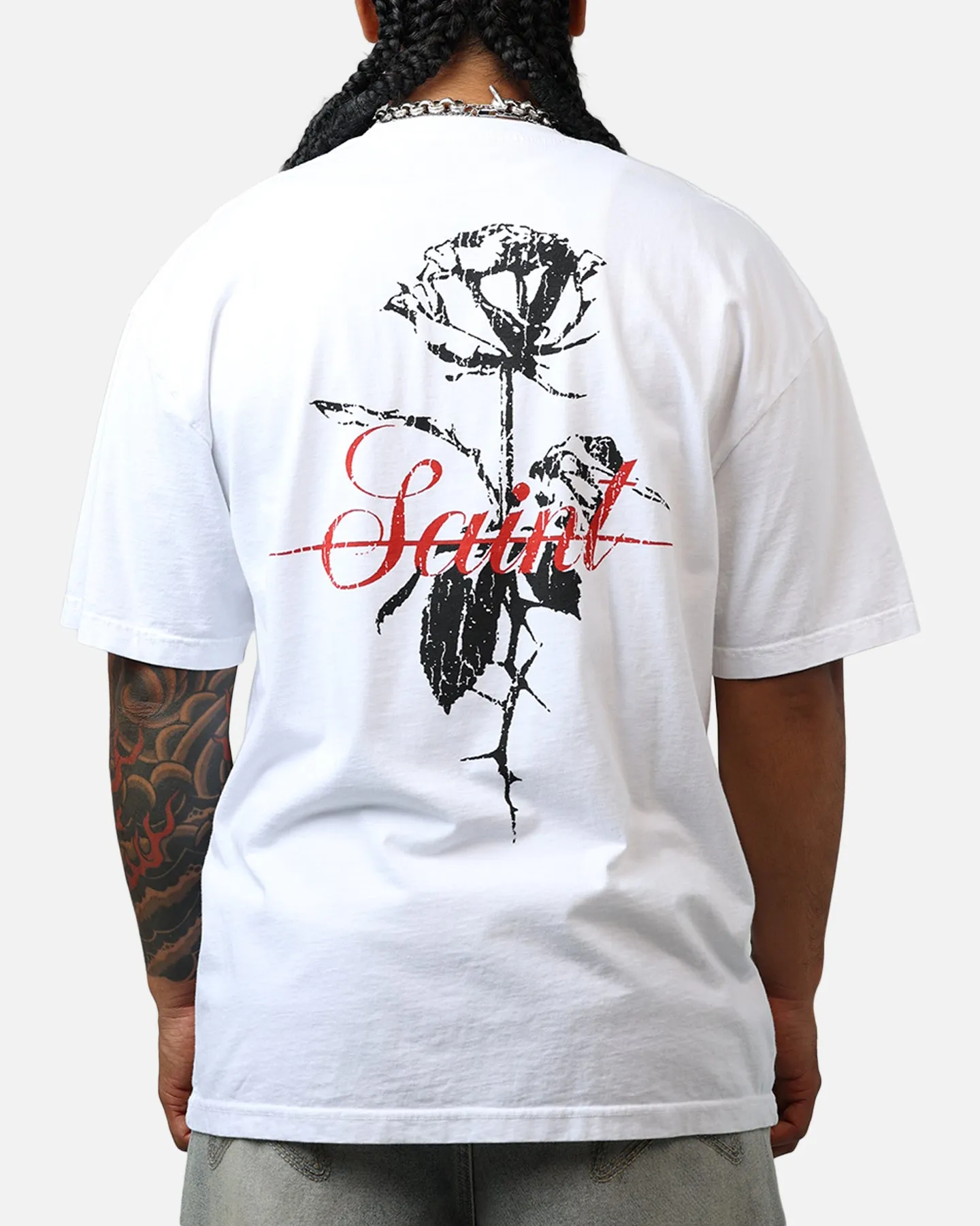 Saint Morta St Valentine Boxy T-Shirt White sold by Culture Kings