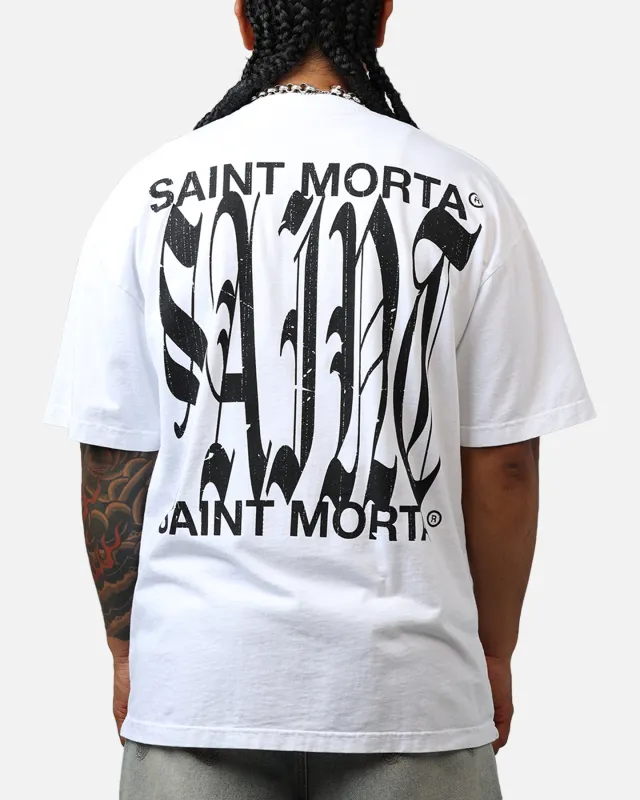 Saint Morta Ye Old Drop Shoulder T-Shirt White sold by Culture Kings