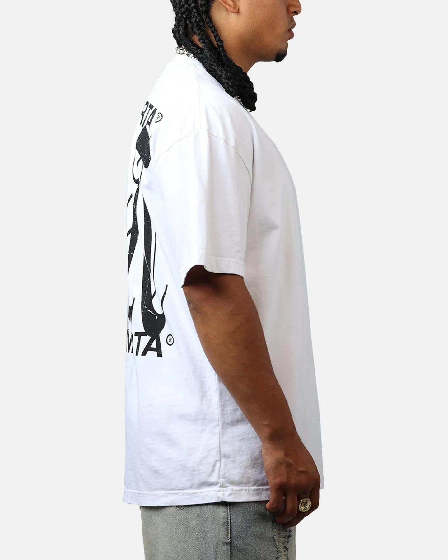 Saint Morta Ye Old Drop Shoulder T-Shirt White sold by Culture Kings product image thumbnail 4