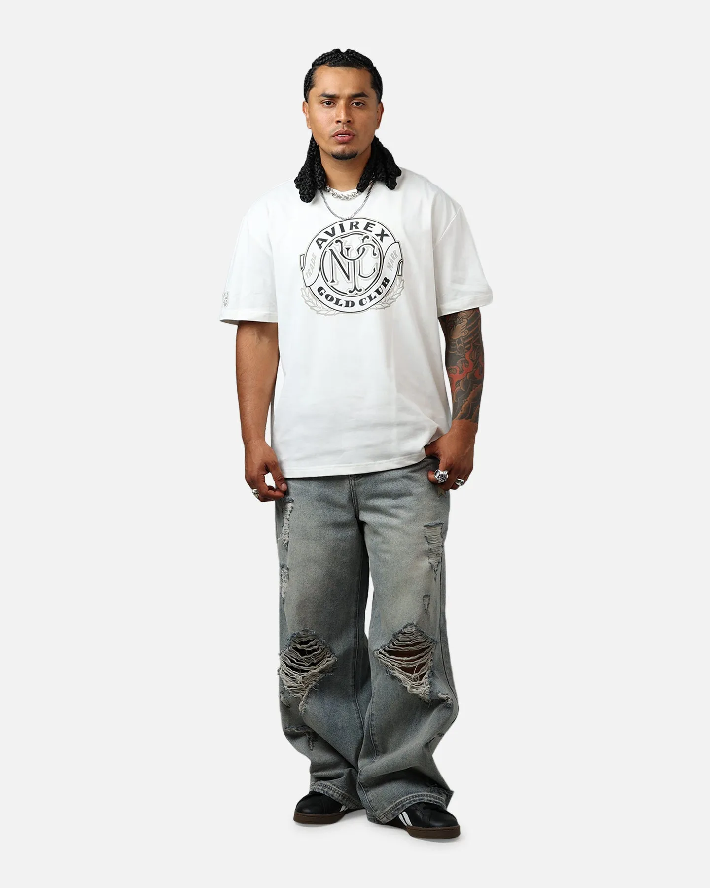 Avirex Gold Club T-Shirt Birch sold by Culture Kings product image thumbnail 3