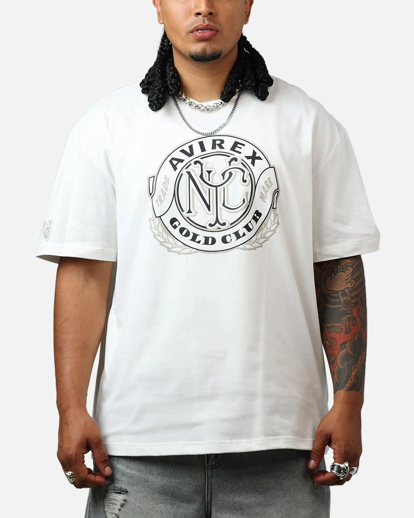 Avirex Gold Club T-Shirt Birch sold by Culture Kings
