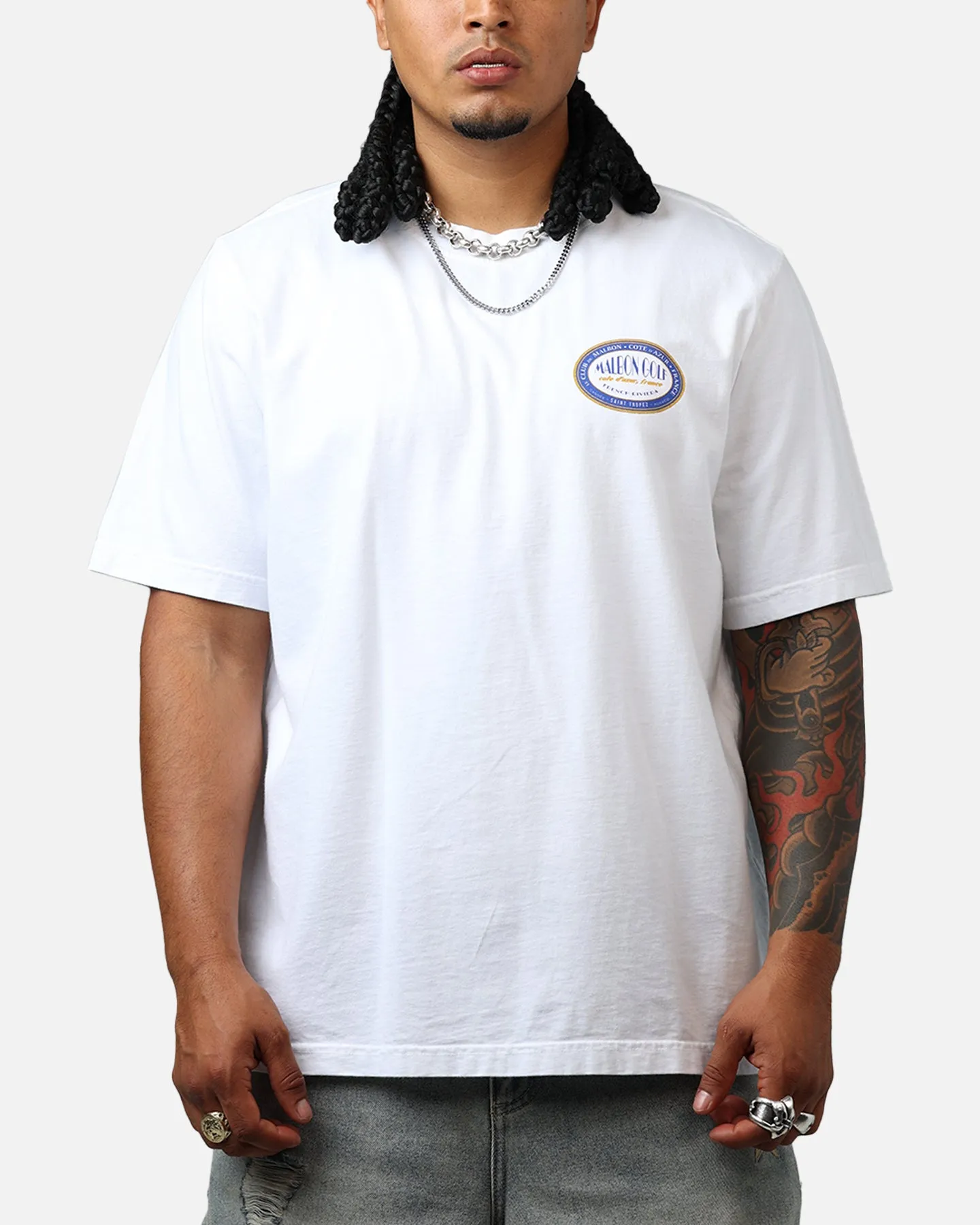 Malbon Matisse T-Shirt White sold by Culture Kings product image thumbnail 2