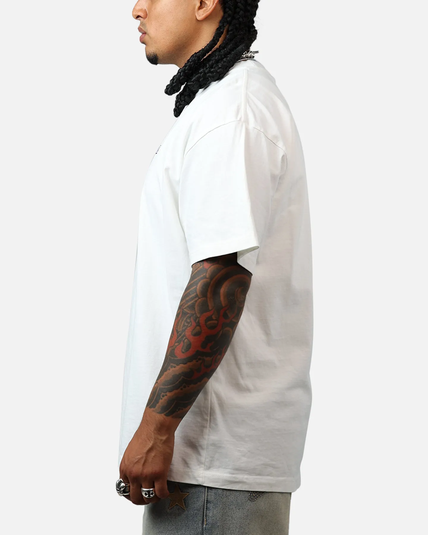 The Hundreds Y2K Bar Logo T-Shirt Light Blue sold by Culture Kings product image thumbnail 5