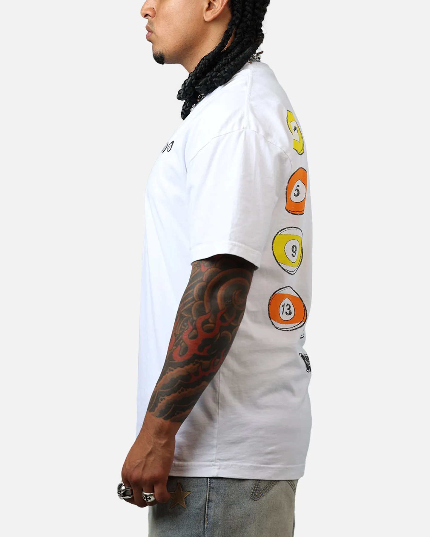 Carre Break T-Shirt White sold by Culture Kings product image thumbnail 5