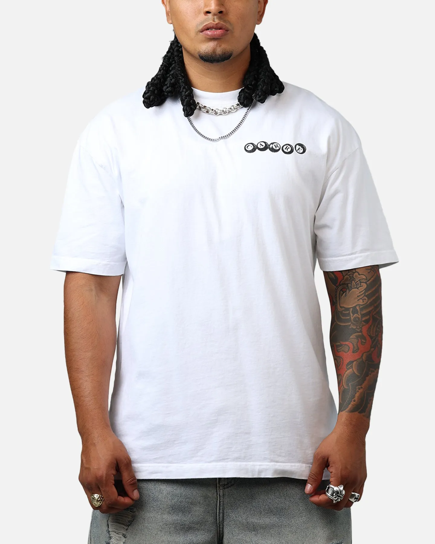 Carre Break T-Shirt White sold by Culture Kings product image thumbnail 2