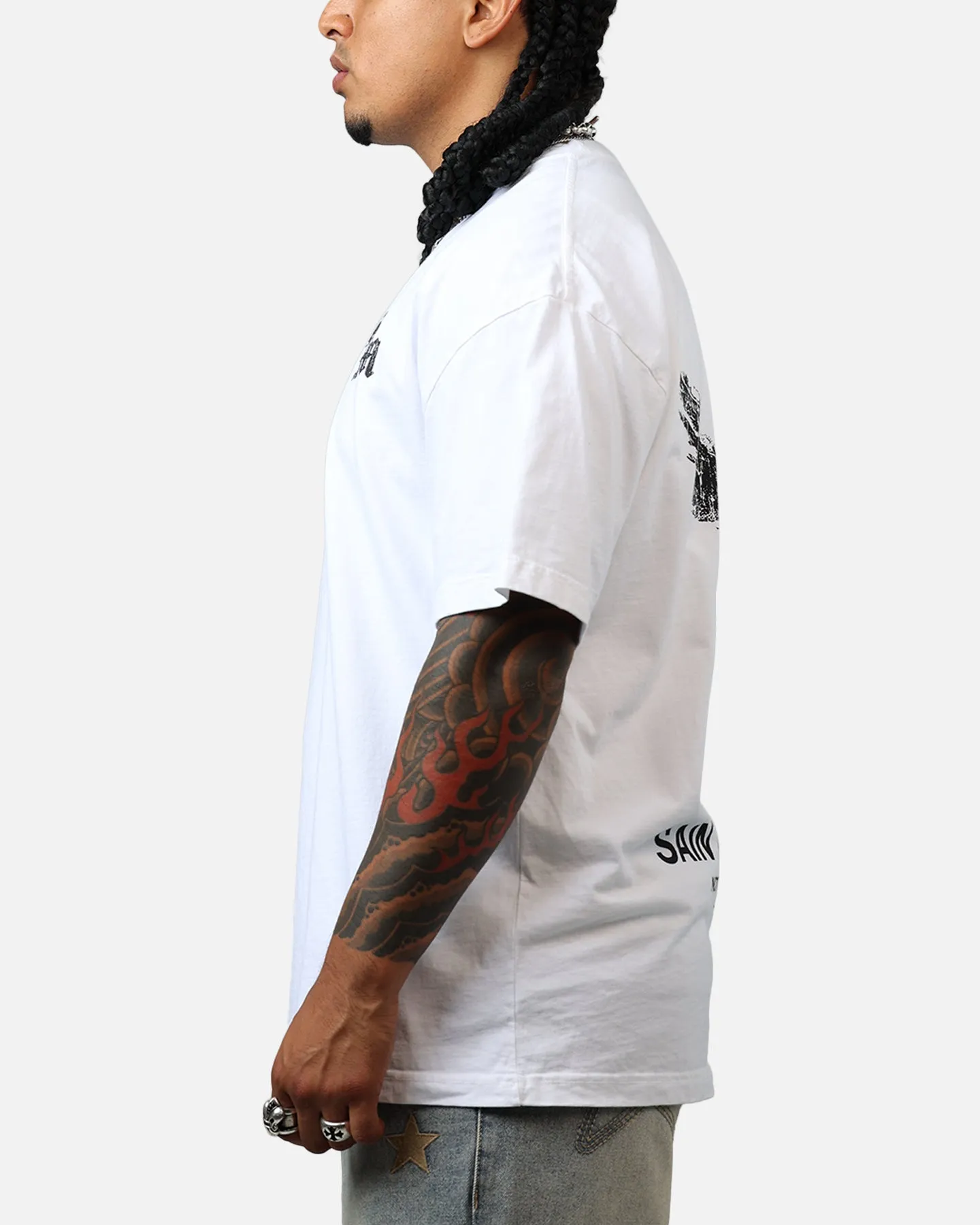 Saint Morta Nothing Is Forever Drop T-Shirt White sold by Culture Kings product image thumbnail 5