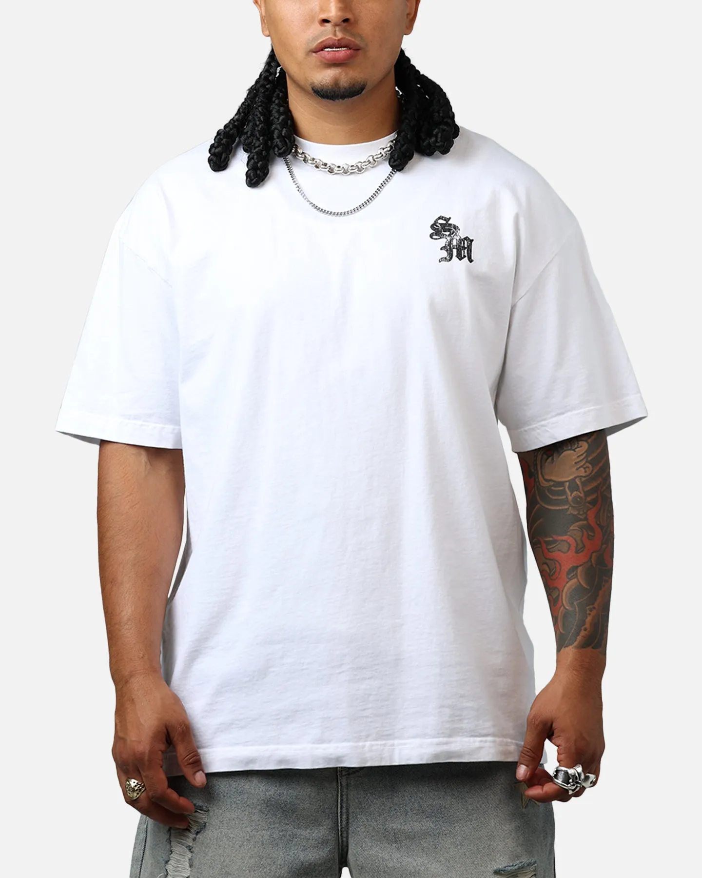 Saint Morta Nothing Is Forever Drop T-Shirt White sold by Culture Kings product image thumbnail 2