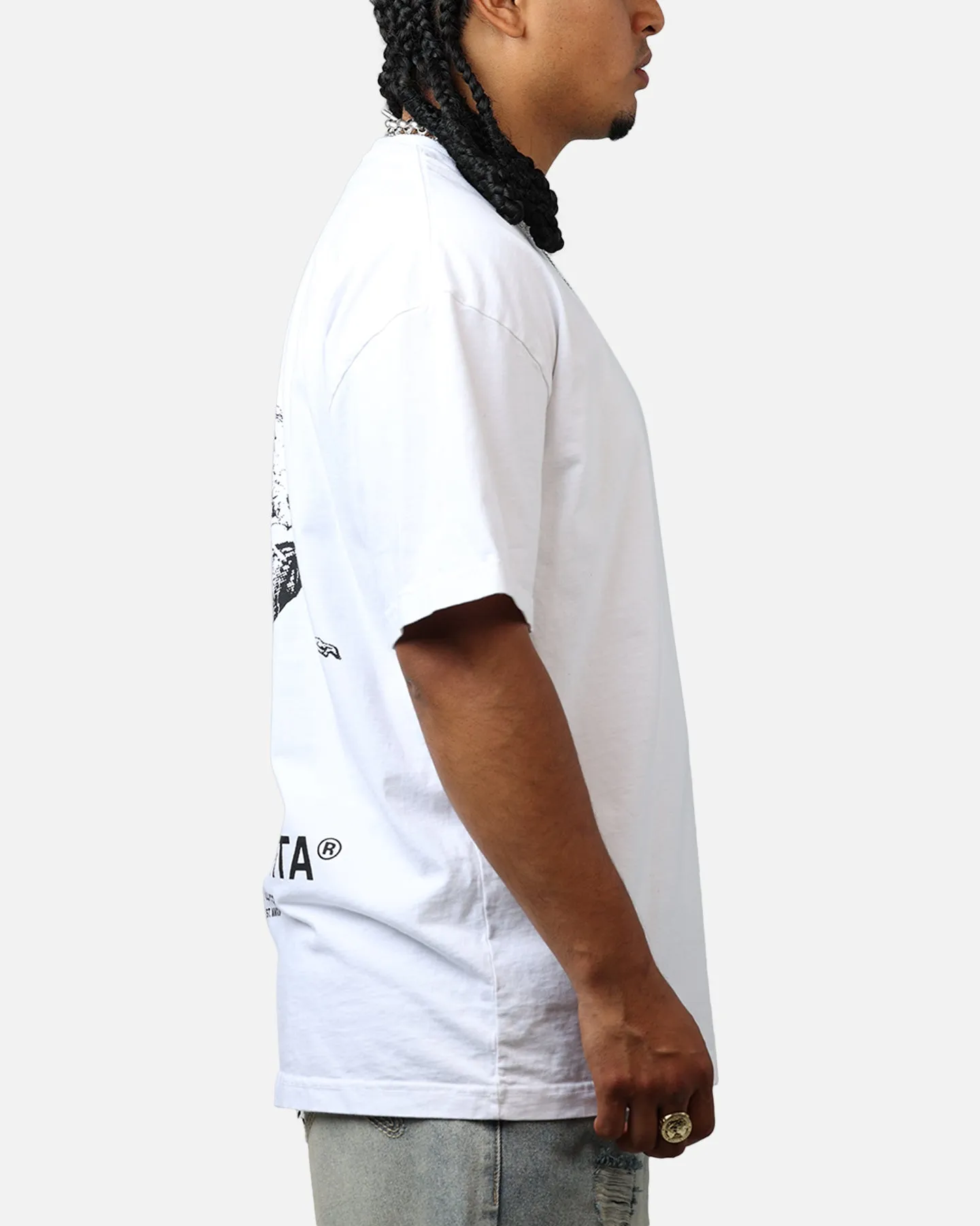 Saint Morta Nothing Is Forever Drop T-Shirt White sold by Culture Kings product image thumbnail 4