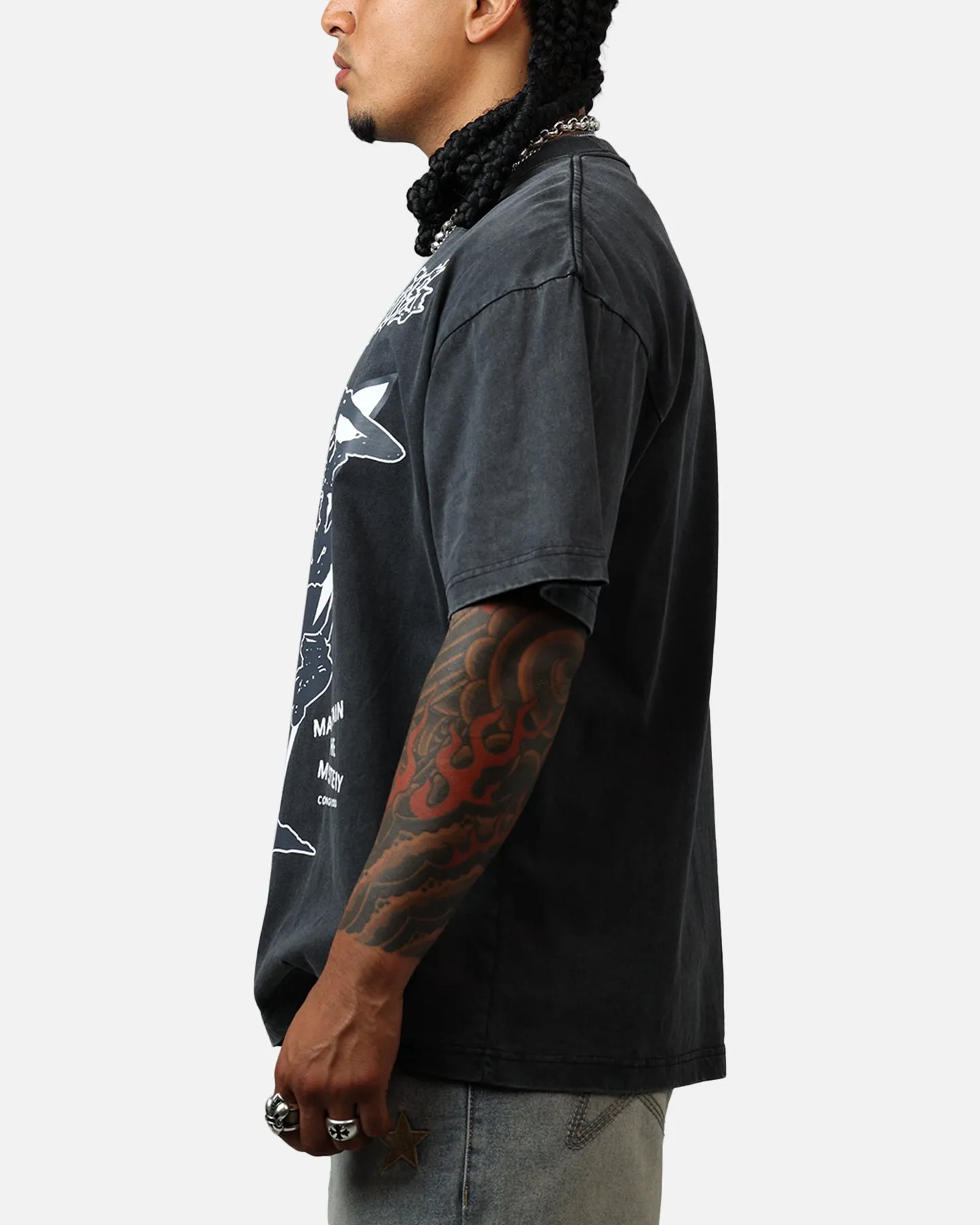 The Hundreds Skull Mountain T-Shirt Washed Black sold by Culture Kings product image thumbnail 5