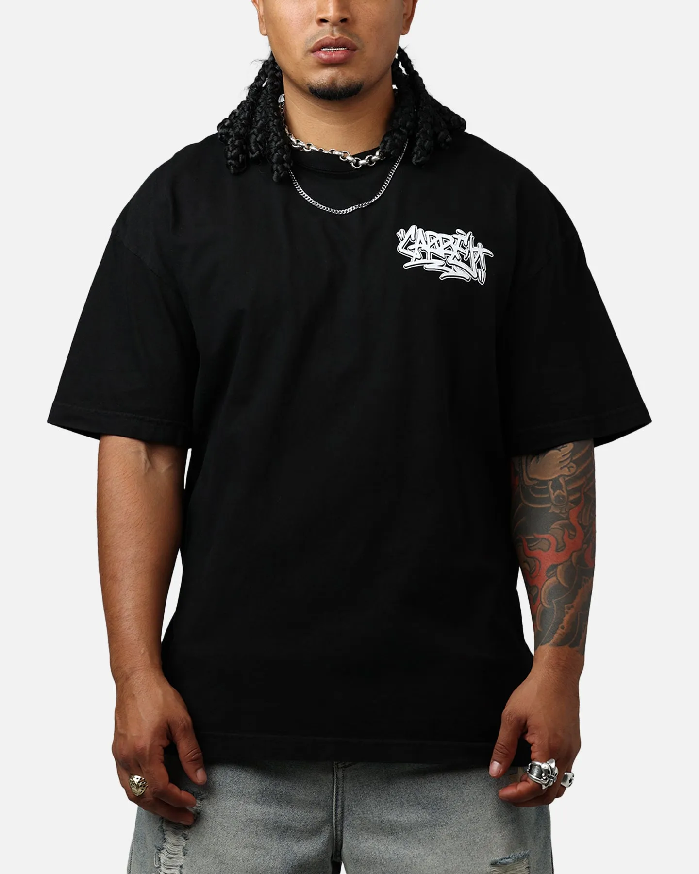 Carre Tagged T-Shirt Black sold by Culture Kings product image thumbnail 2