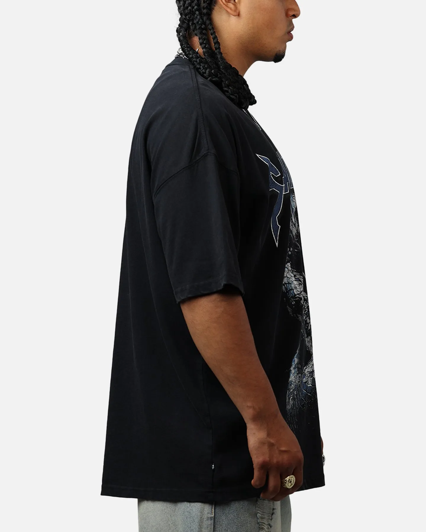 Saint Morta Year Of The Snake Boxy T-Shirt Vintage Black sold by Culture Kings product image thumbnail 4