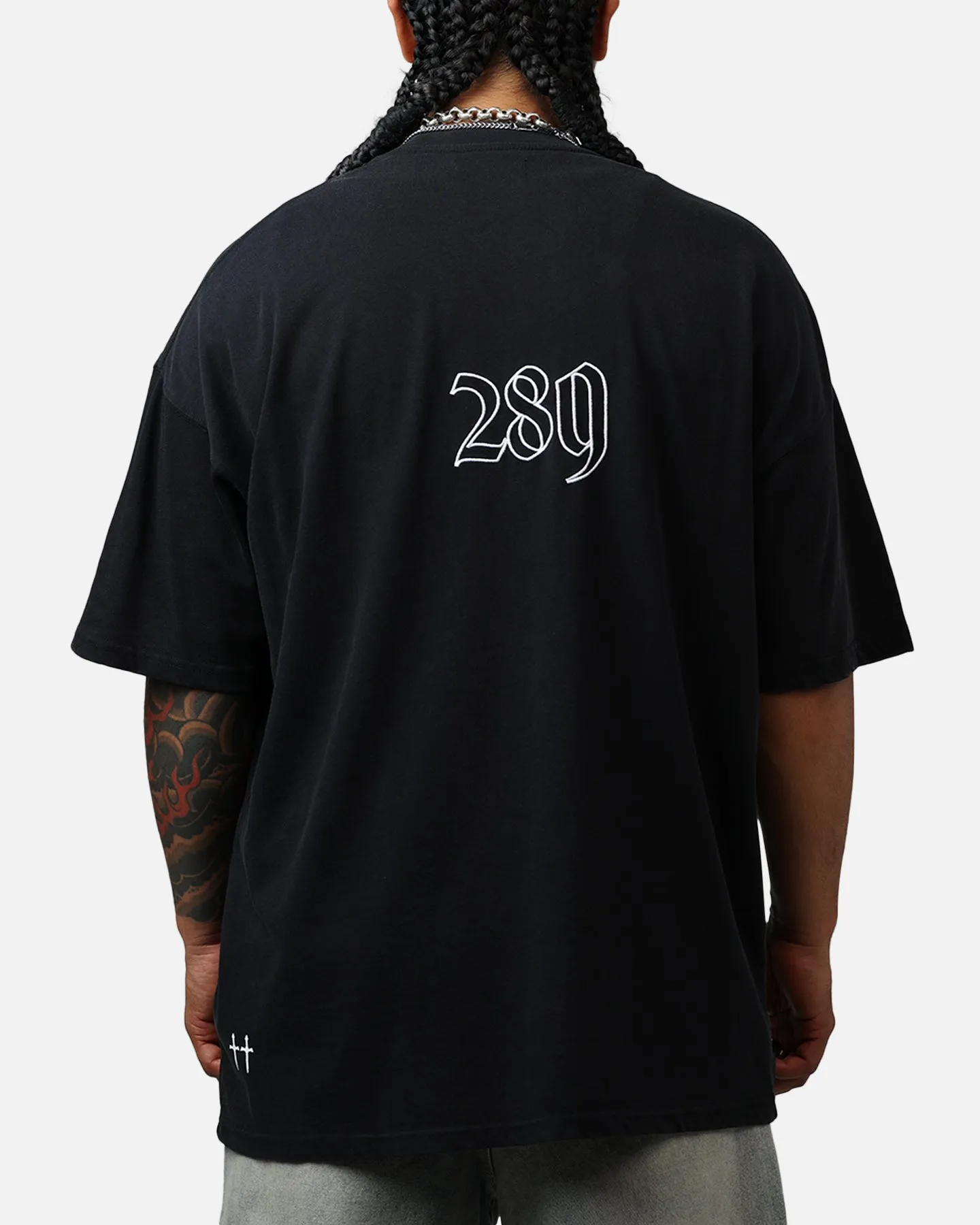 Saint Morta Year Of The Snake Boxy T-Shirt Vintage Black sold by Culture Kings product image thumbnail 2