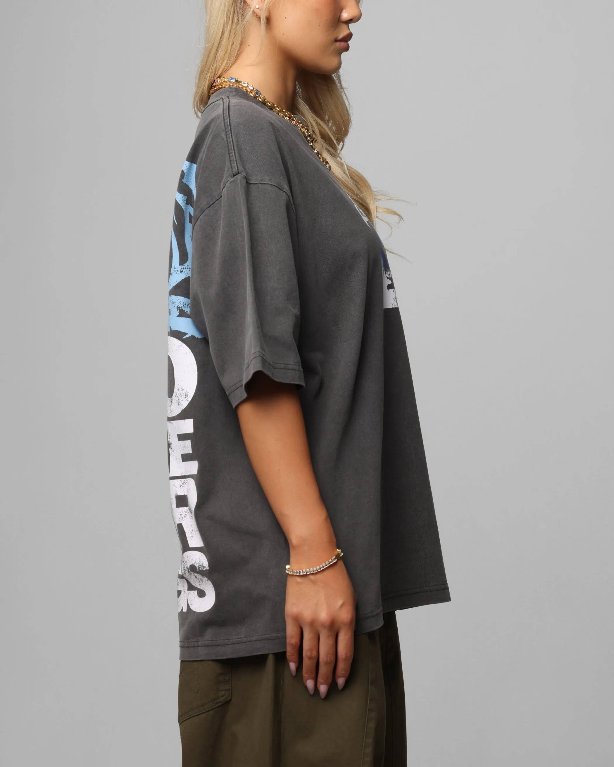 Loiter Angel Number Vintage T-Shirt Charcoal sold by Culture Kings product image thumbnail 5