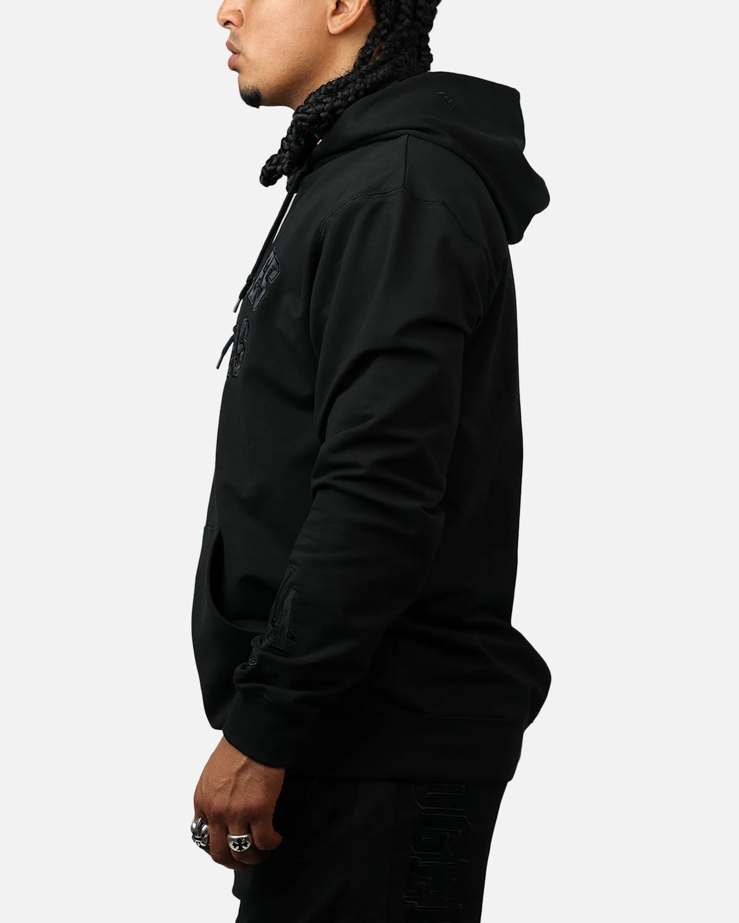 New Era Los Angeles Dodgers Logo Select Hoodie Black/Black sold by Culture Kings product image thumbnail 5