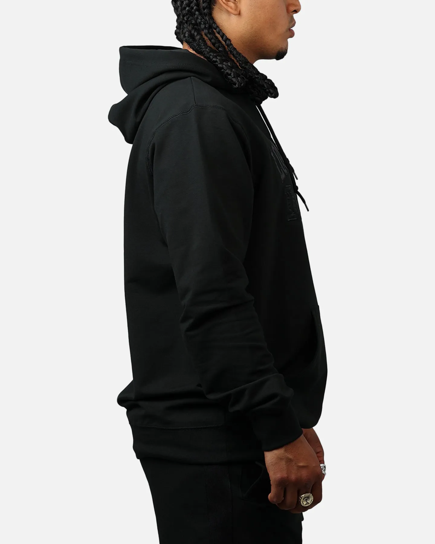 New Era Los Angeles Dodgers Logo Select Hoodie Black/Black sold by Culture Kings product image thumbnail 4