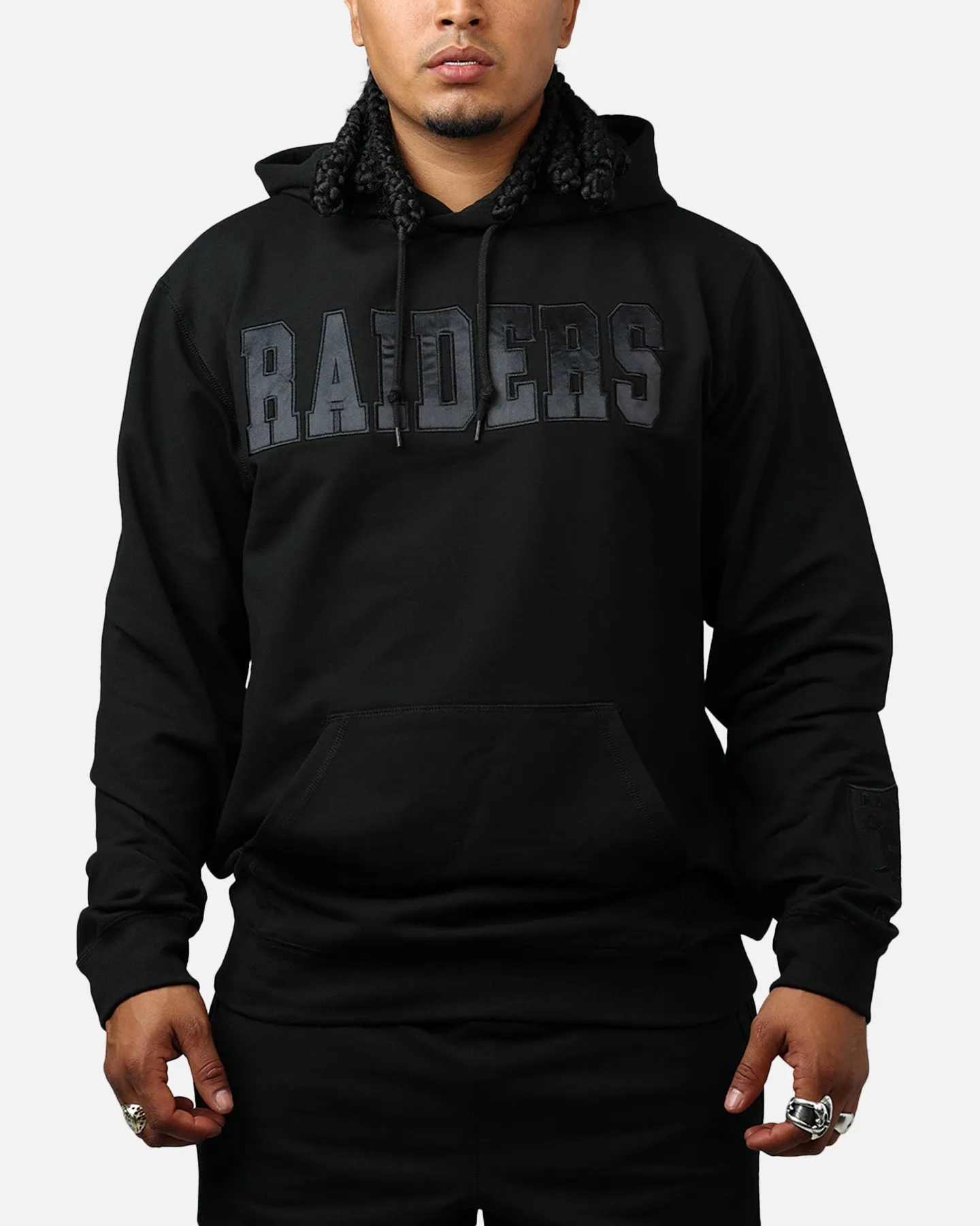 New Era Las Vegas Raiders Logo Select Hoodie Black/Black sold by Culture Kings