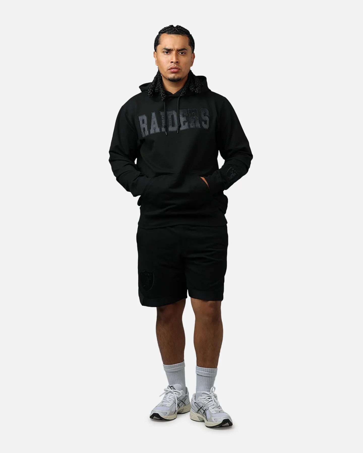 New Era Las Vegas Raiders Logo Select Hoodie Black/Black sold by Culture Kings product image thumbnail 3