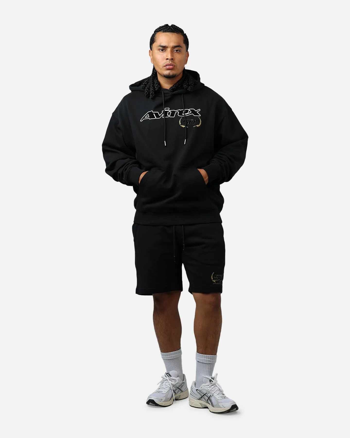 Avirex Gold Hoodie Black/Gold sold by Culture Kings product image thumbnail 3