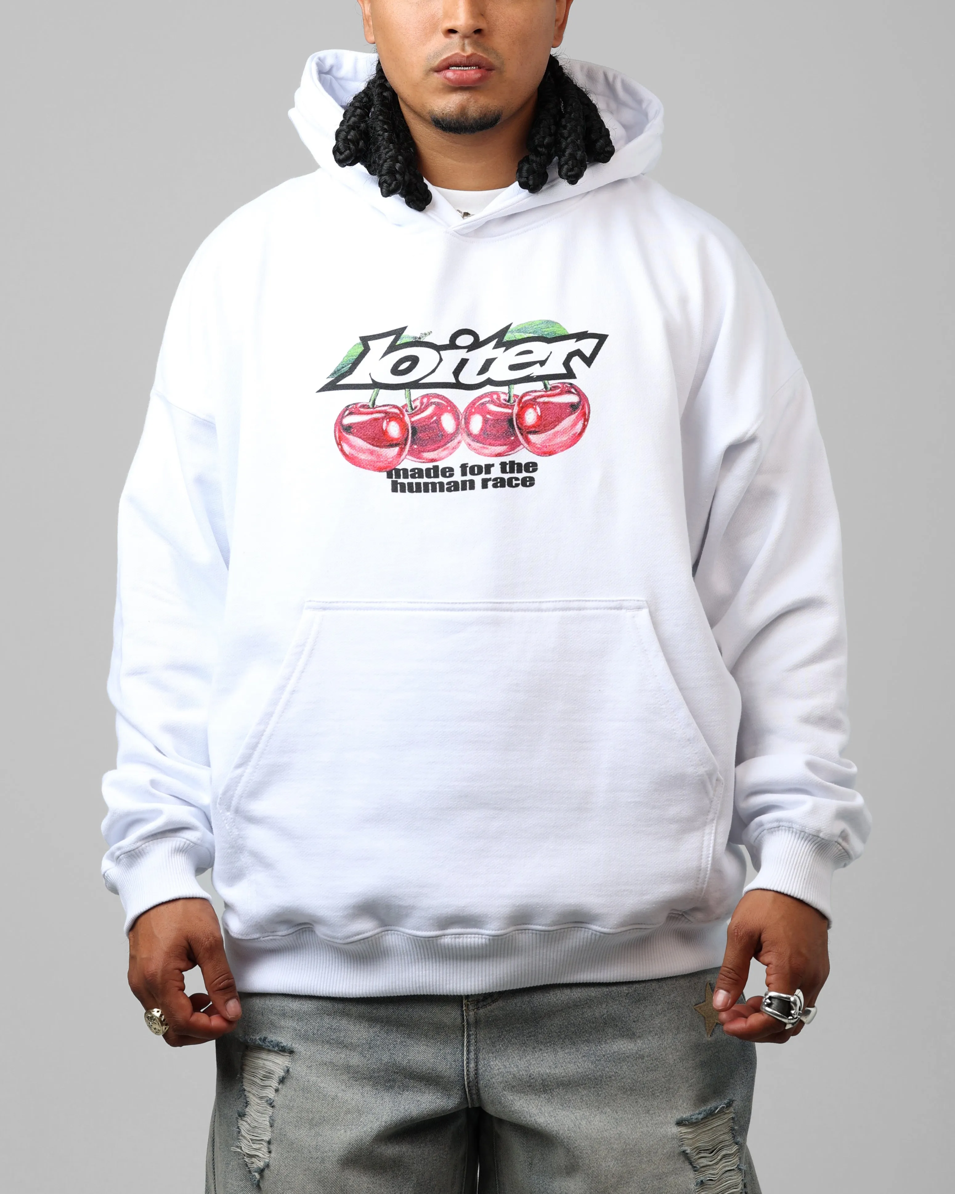 Loiter Cherry Pick Hoodie White sold by Culture Kings product image thumbnail 2