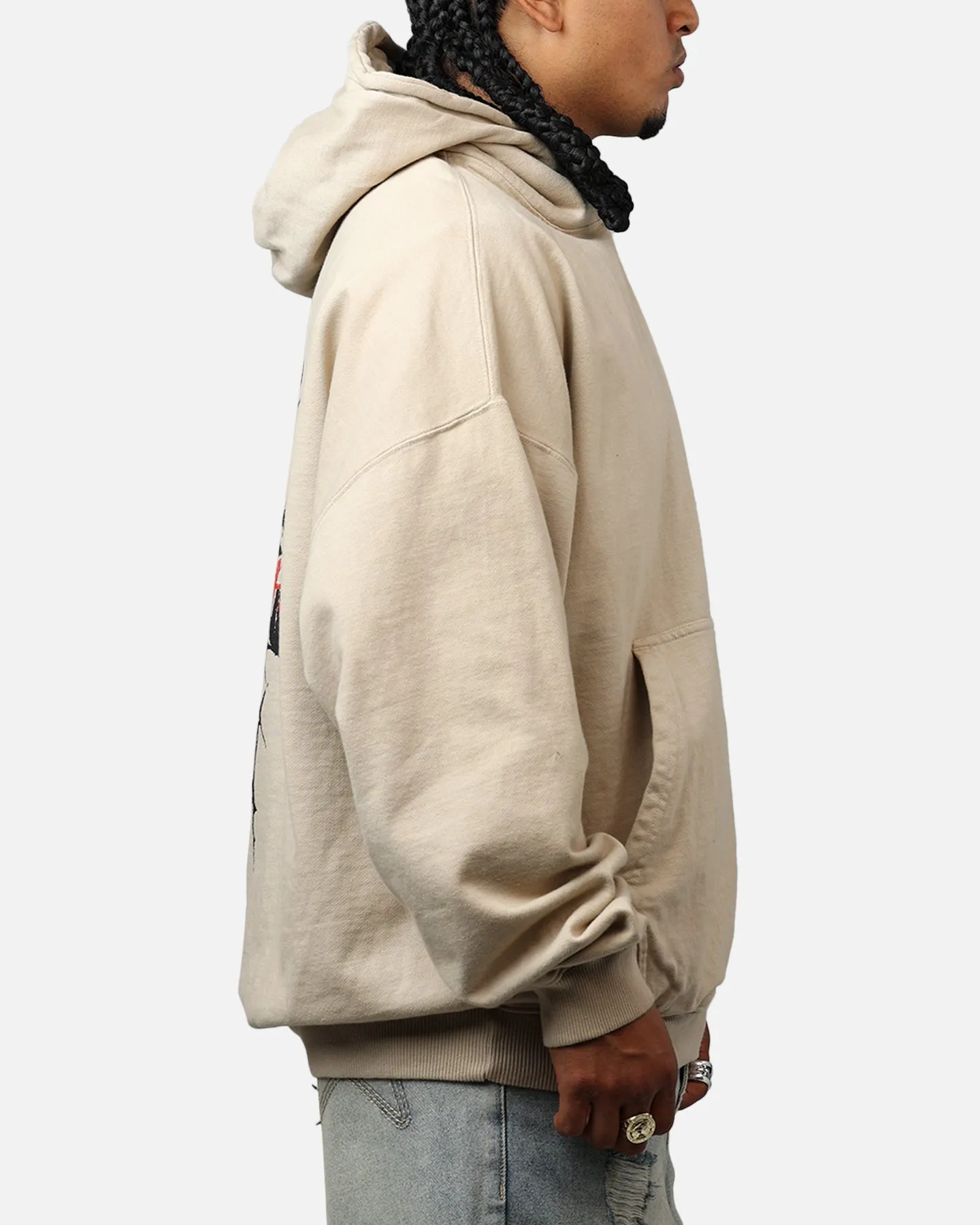 Saint Morta St Valentines Boxy Hoodie Stone sold by Culture Kings product image thumbnail 4