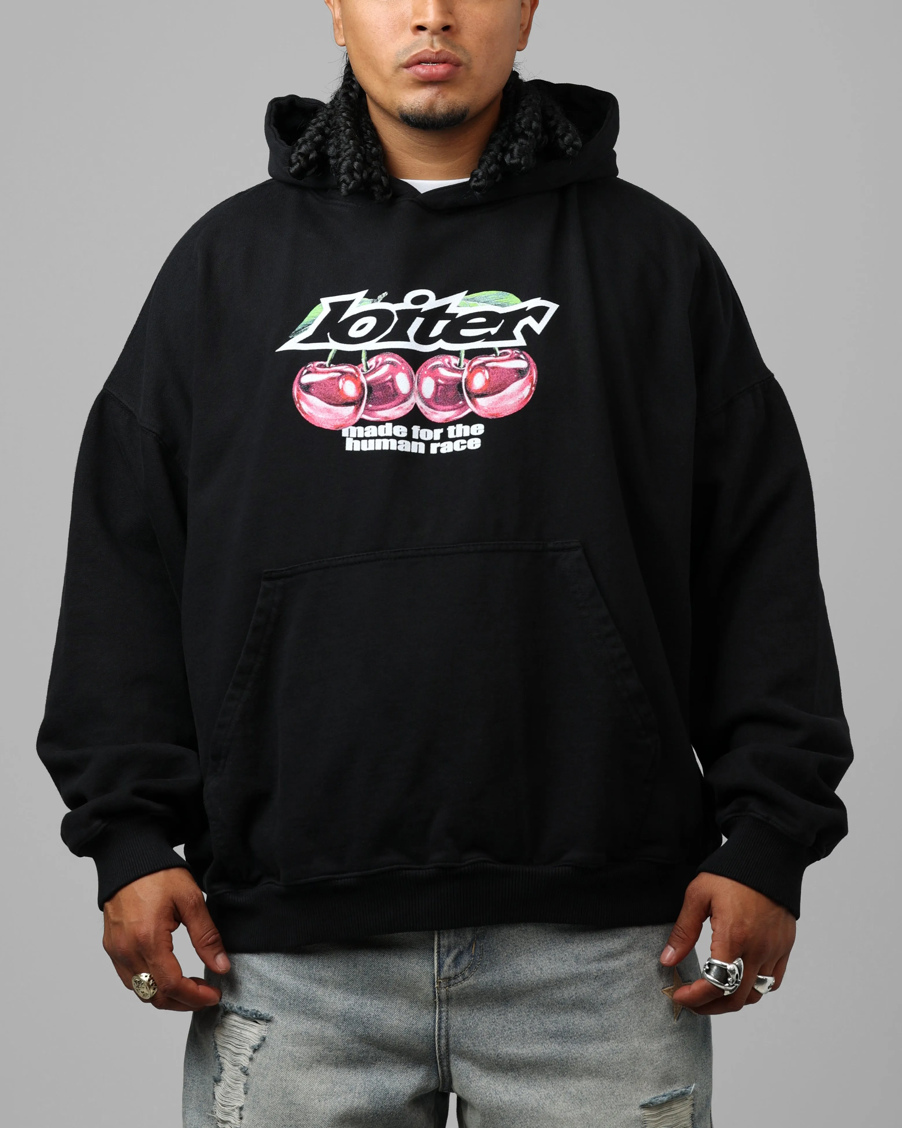 Loiter Cherry Pick Hoodie Black sold by Culture Kings product image thumbnail 2