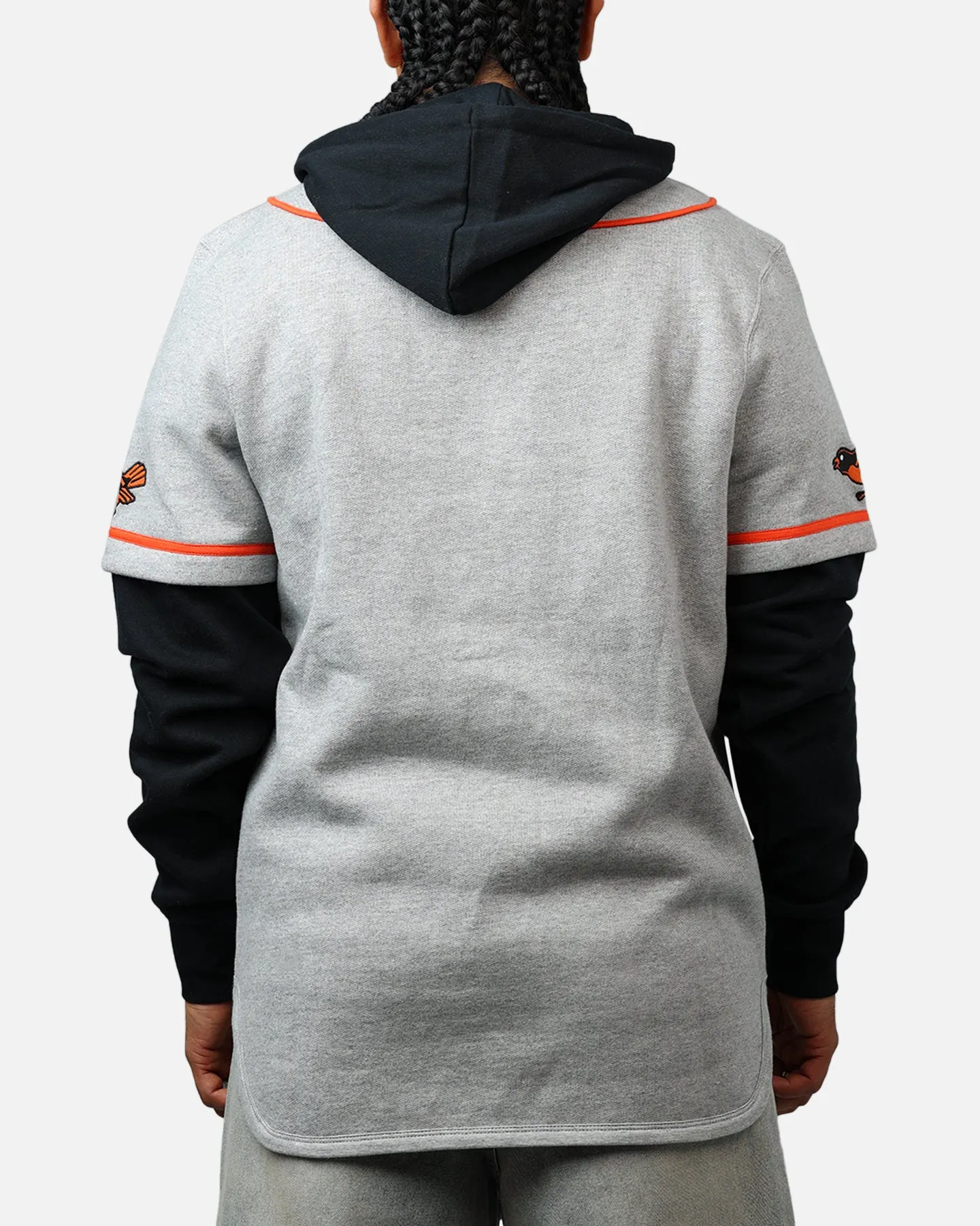 47 Brand Baltimore Orioles Game Hoodie Grey/Black sold by Culture Kings product image thumbnail 2
