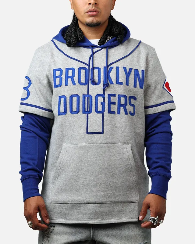 47 Brand Los Angeles Dodgers Game Hoodie Grey/Navy sold by Culture Kings