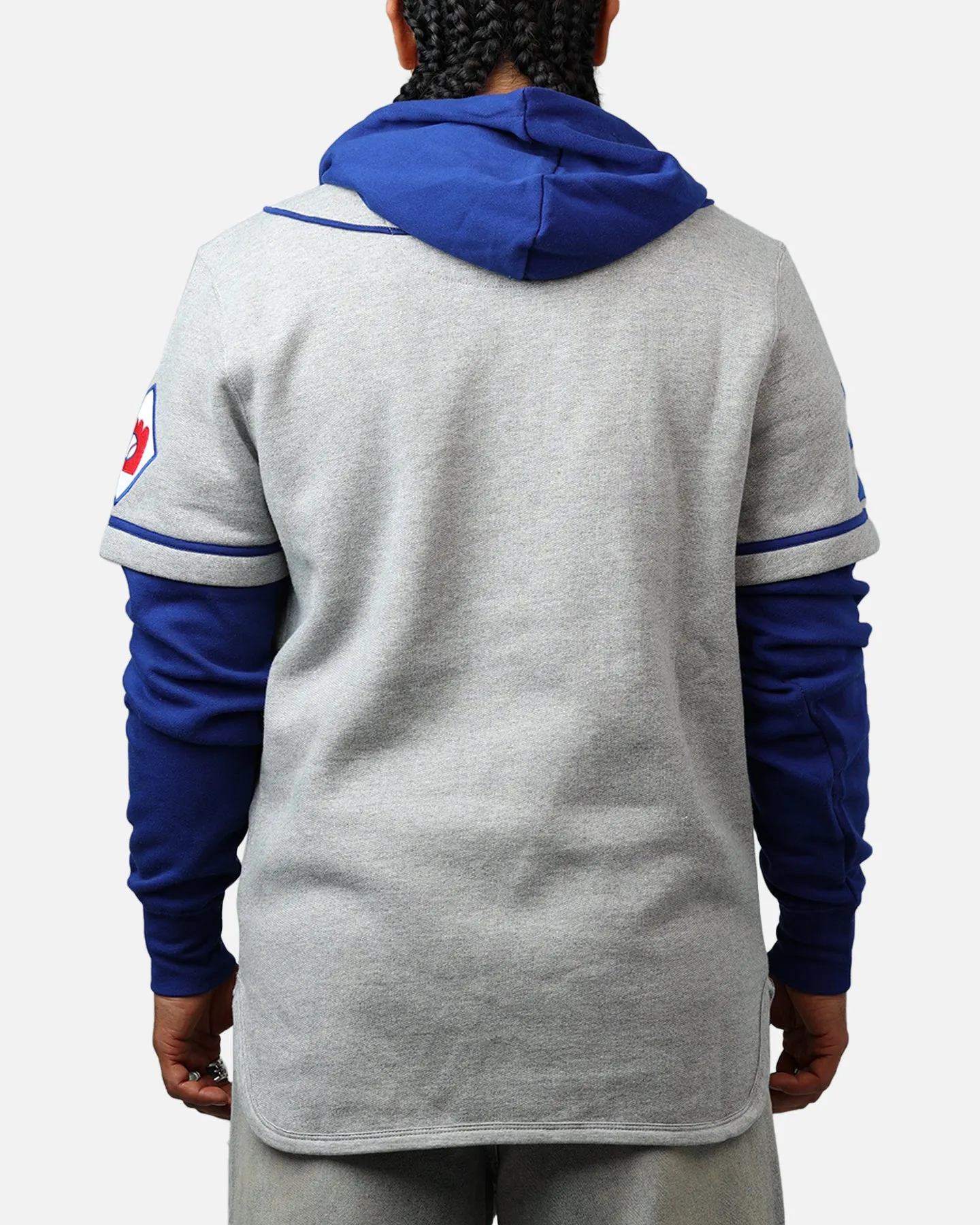 47 Brand Los Angeles Dodgers Game Hoodie Grey/Navy sold by Culture Kings product image thumbnail 2