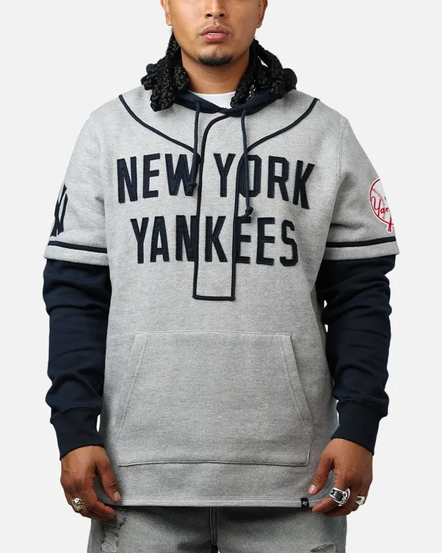 47 Brand New York Yankees Game Hoodie Grey/Navy sold by Culture Kings
