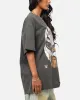 Culture Kings X WWE Rey Mysterio Big Head Heavyweight T-Shirt Black Wash sold by Culture Kings