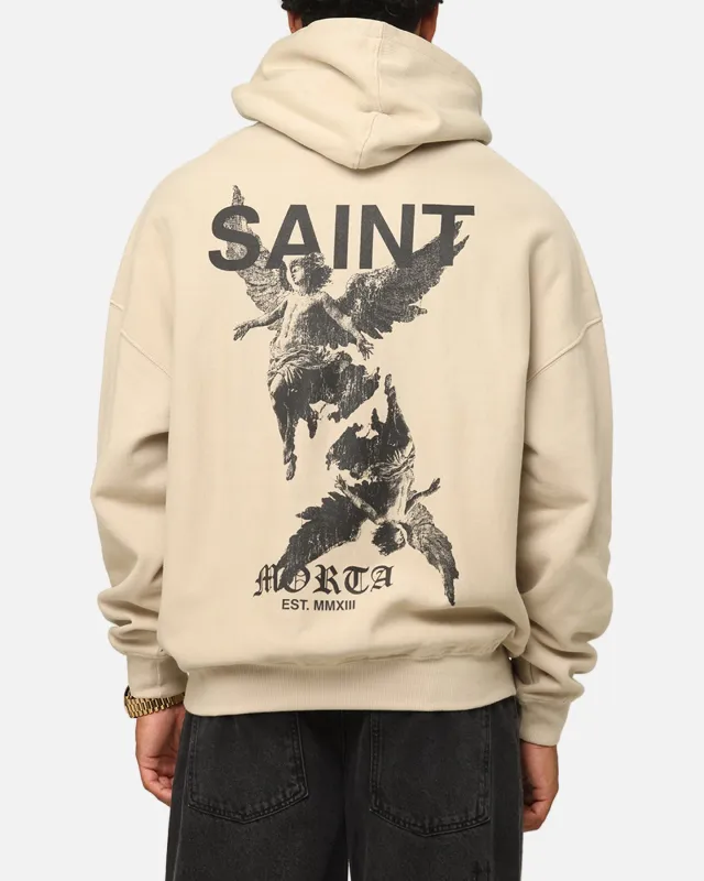 Saint Morta Heavens Boxy Hoodie Stone sold by Culture Kings