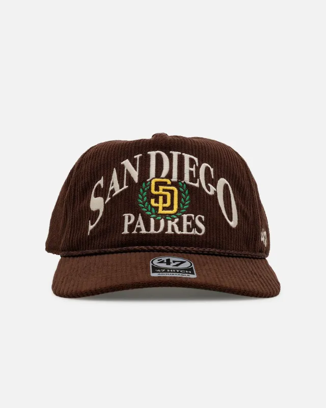 47 Brand San Diego Padres 'Pitchout' 47 Hitch Corduroy Snapback Brown sold by Culture Kings