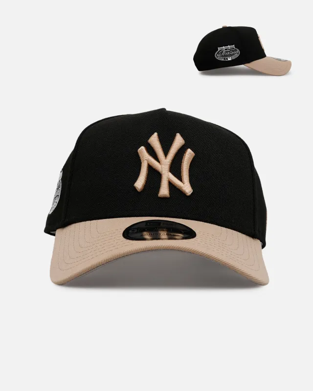 New Era New York Yankees 'Desert Nights' 9FORTY A-Frame Snapback Black/Camel sold by Culture Kings