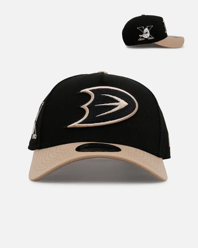 New Era Anaheim Ducks 'Desert Nights' 9FORTY A-Frame Snapback Black/Camel sold by Culture Kings