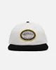 Malbon Chateau Painters Rope Snapback White/Black sold by Culture Kings
