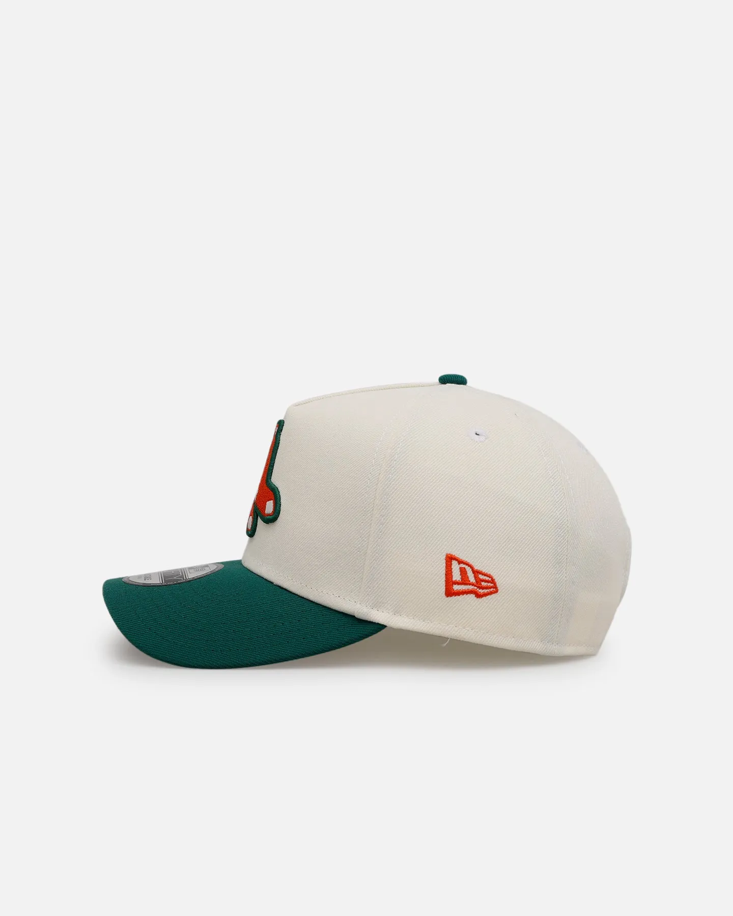 New Era Boston Red Sox 'Citrus' 9FORTY A-Frame Snapback Chrome/Green/Orange sold by Culture Kings product image thumbnail 4